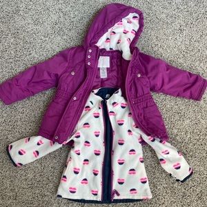 Carter’s 4T 3 in 1 Coat
